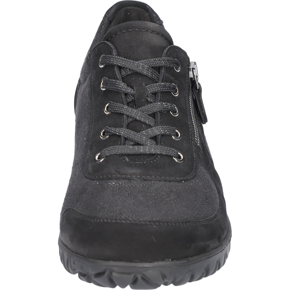Waldlaufer Havy Soft H89001 - Black Stretch Casual