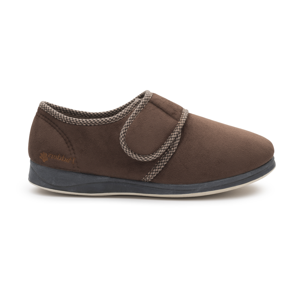 Padders Harry - Dark Brown Slippers