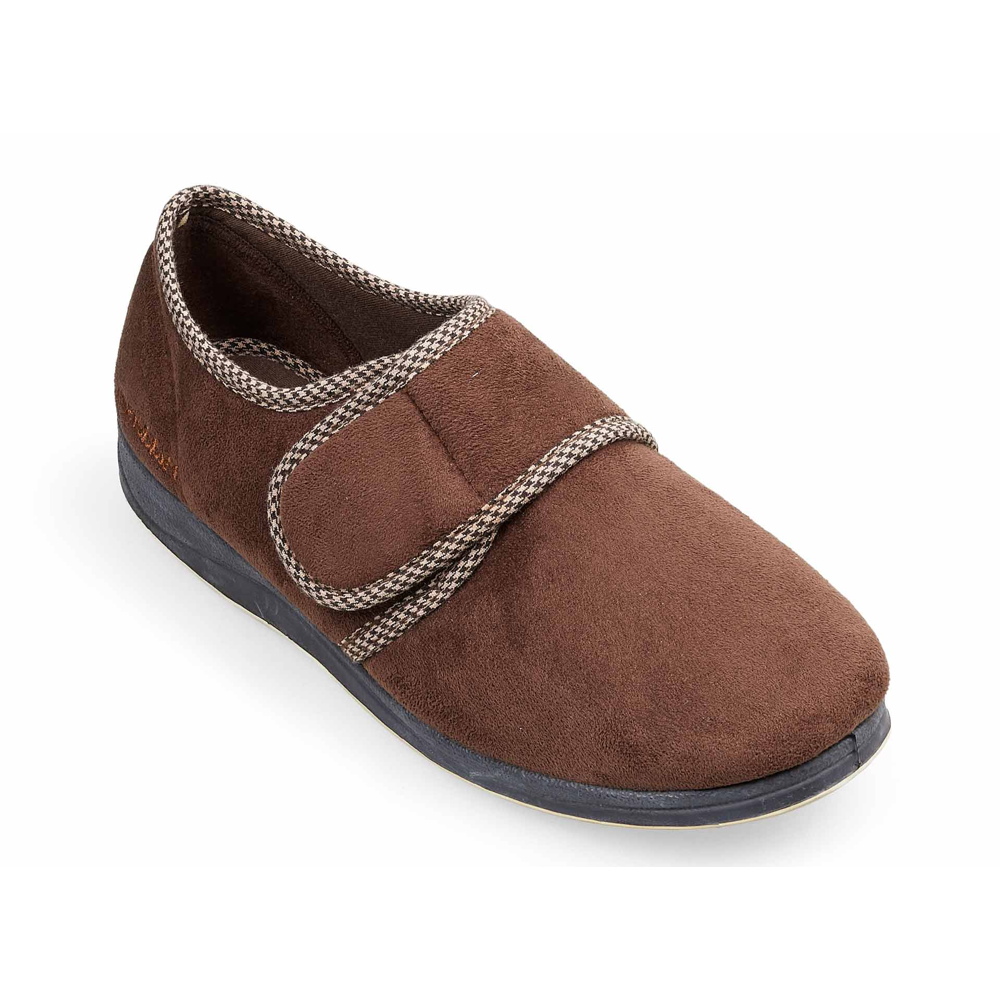 Padders Harry - Dark Brown Slippers