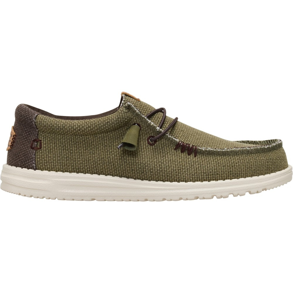 Hey Dude Wally Braided - Olive Casual