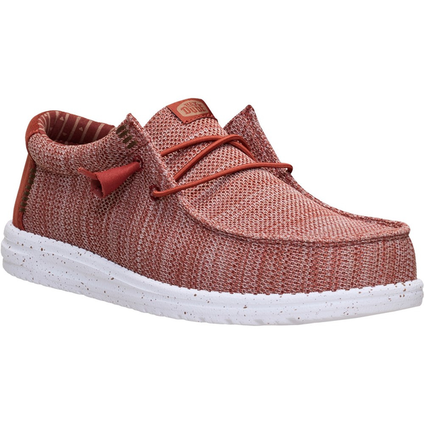 Hey Dude Wally Stretch Sox - Burnt Red Casual