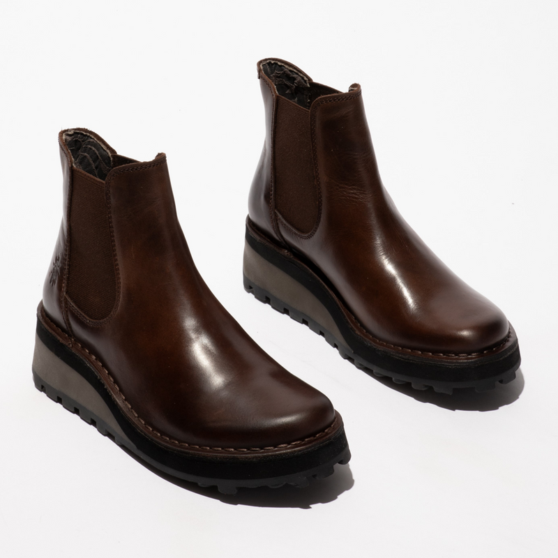 Fly London Hole - Dark Brown Boots