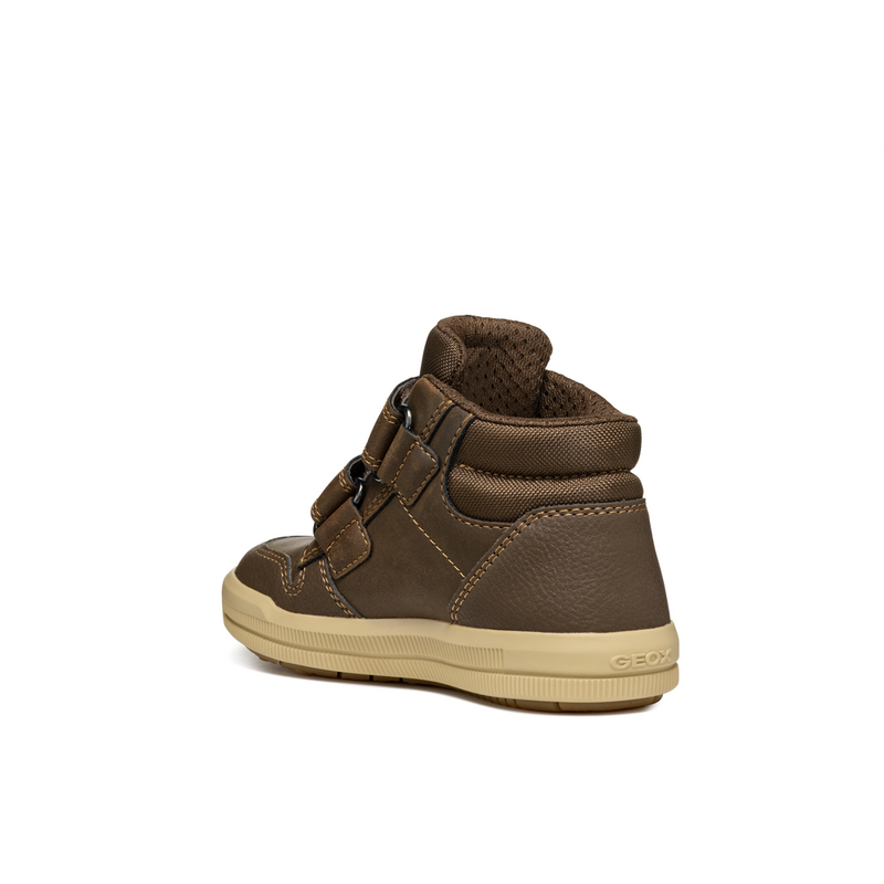 Geox J Arzach boy J364AB - Brown Cotto/Beige Boots