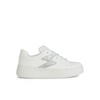 Geox J Mikiroshi Girl J45DVA - C1393 - White/Aqua Trainers