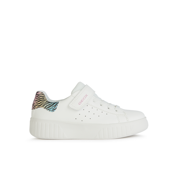 Geox J Mikiroshi Girl J45DVC - C0653 - White/Multicolor Trainers
