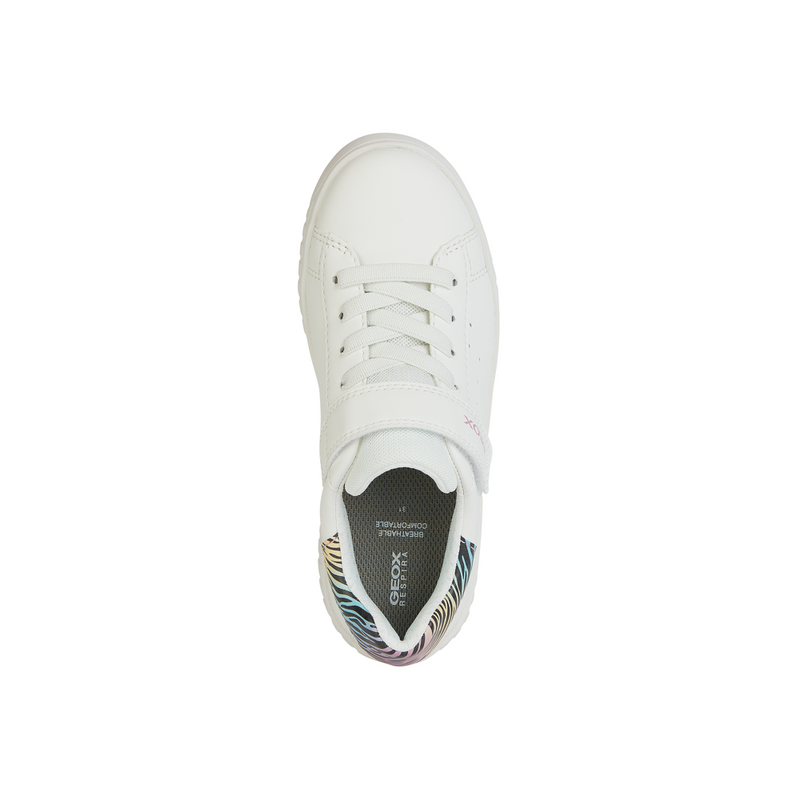 Geox J Mikiroshi Girl J45DVC - C0653 - White/Multicolor Trainers