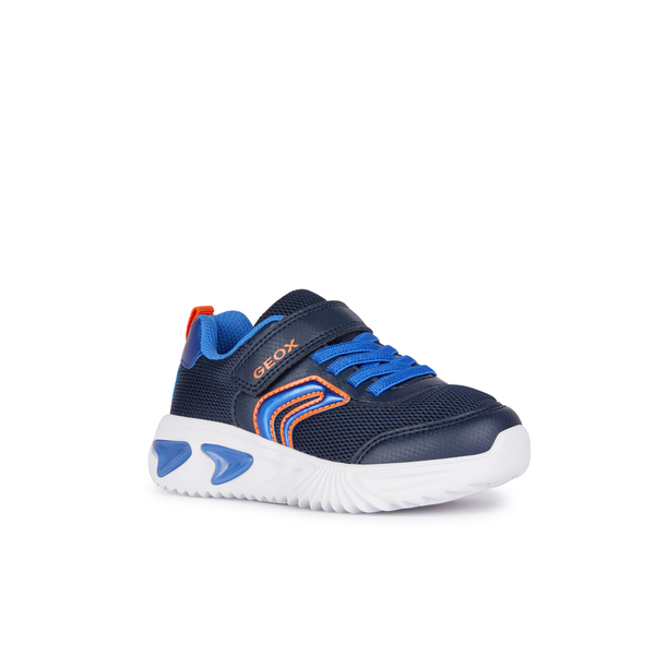 Geox J Assister Boy J45DZC - C4226 - Navy/Royal Trainers