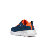 Geox J Assister B. C J45DZC - C4B2T Avio/Orange Trainers