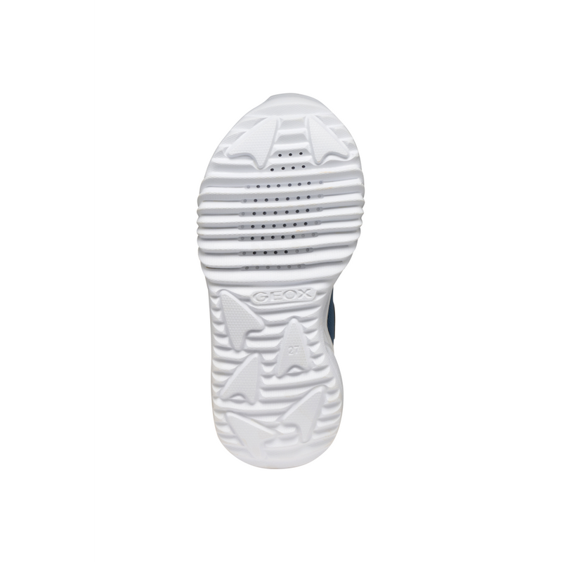 Geox J Assister B. C J45DZC - C4B2T Avio/Orange Trainers