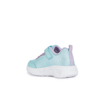 Geox J Assister Girl J45E9A - C4A8R - Aqua/Lilac Trainers