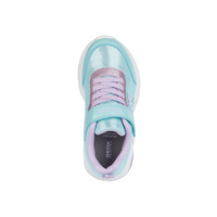 Geox J Assister Girl J45E9A - C4A8R - Aqua/Lilac Trainers