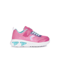 Geox J Assister Girl J45E9A - C8N4A - Fuchsia/Aqua Trainers