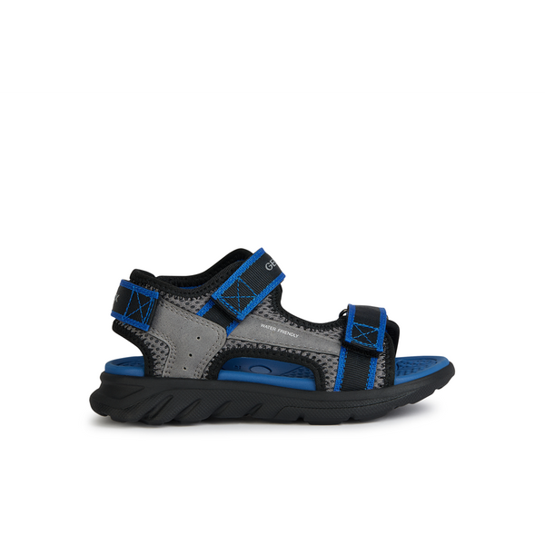 Geox J Sandal Airadyum Bo J45F1B - C0069 - Grey/Royal Sandals
