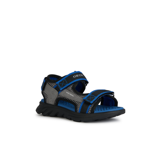 Geox J Sandal Airadyum Bo J45F1B - C0069 - Grey/Royal Sandals