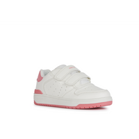 Geox J Washiba Girl J45HXB - C1200 - White/Coral Trainers