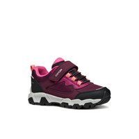 Geox J Magnetar G.B Abx A J464LA - C7005 Bordeaux Trainers