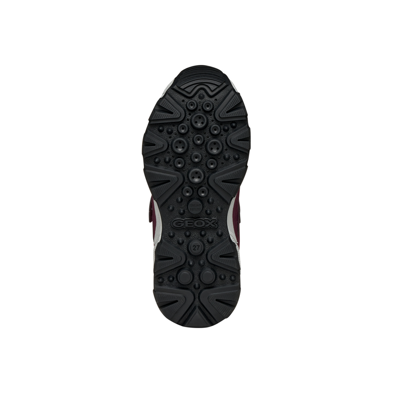 Geox J Magnetar G.B Abx A J464LA - C7005 Bordeaux Trainers