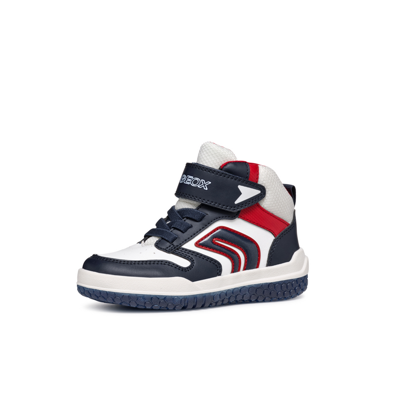 Geox J Buzzerlight Boy J46MCA - Navy/White Boots