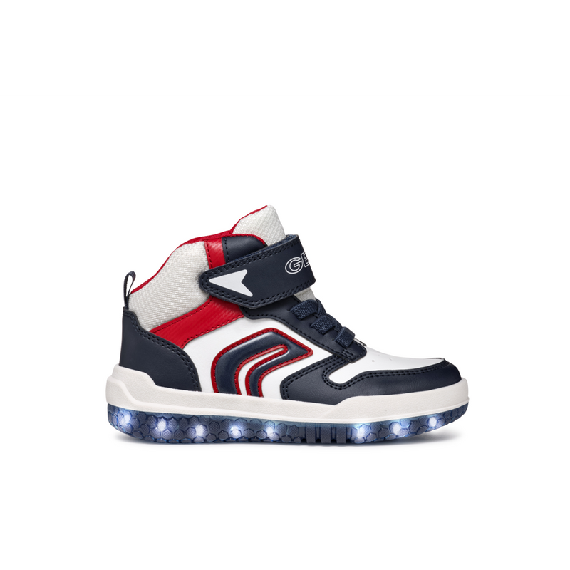 Geox J Buzzerlight Boy J46MCA - Navy/White Boots