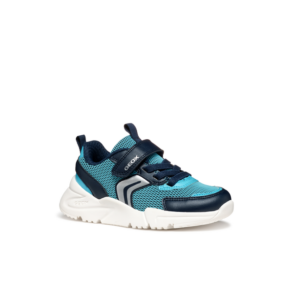 Geox J Loftus A J55MQB - C4317 Sky/Navy Trainers