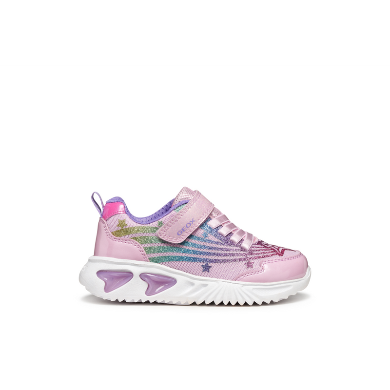 Geox J Assister Girl B J56E9B - C8206 Pink/Multi Trainers