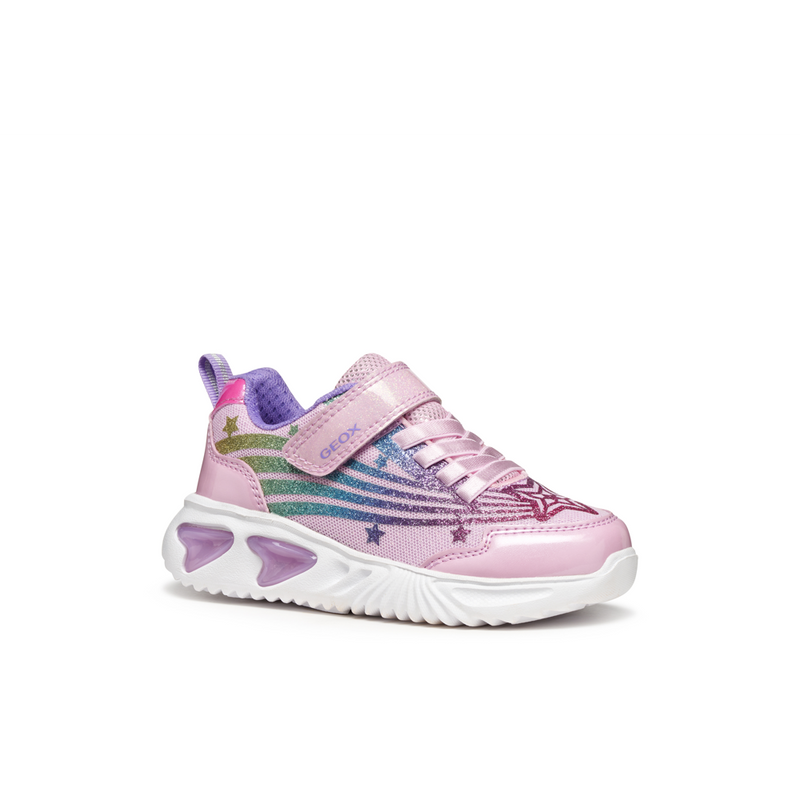 Geox J Assister Girl B J56E9B - C8206 Pink/Multi Trainers