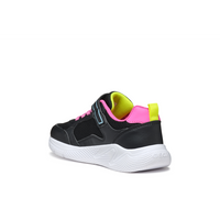 Geox J Sprintye Girl A J56FWA - C9B8L Black/Fluo Fuschsia Trainers