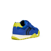 Geox J Rann-E J56NEA - C4344 Royal/Lime Trainers