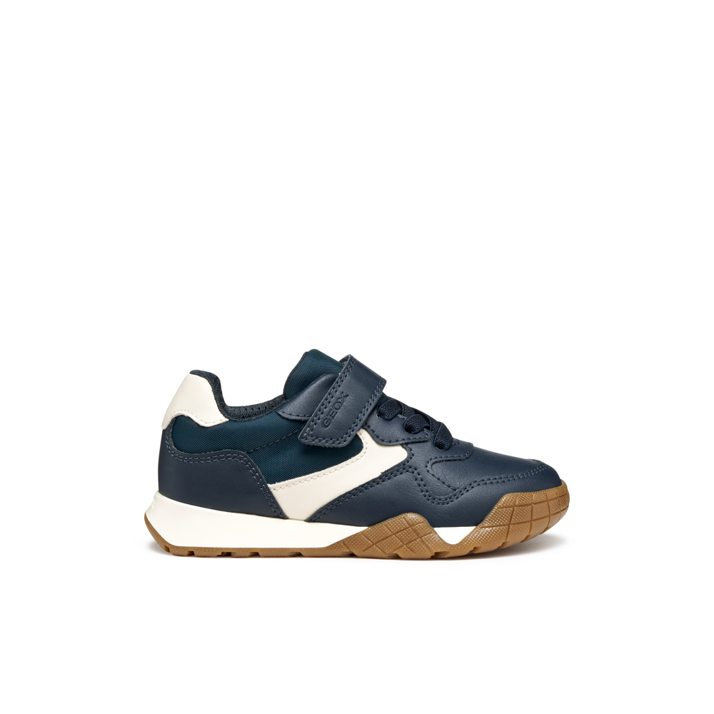 Geox J Rann-E J56NEC - CF41M Navy/Lt Ivory Trainers