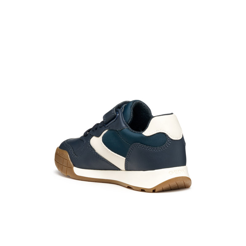 Geox J Rann-E J56NEC - CF41M Navy/Lt Ivory Trainers