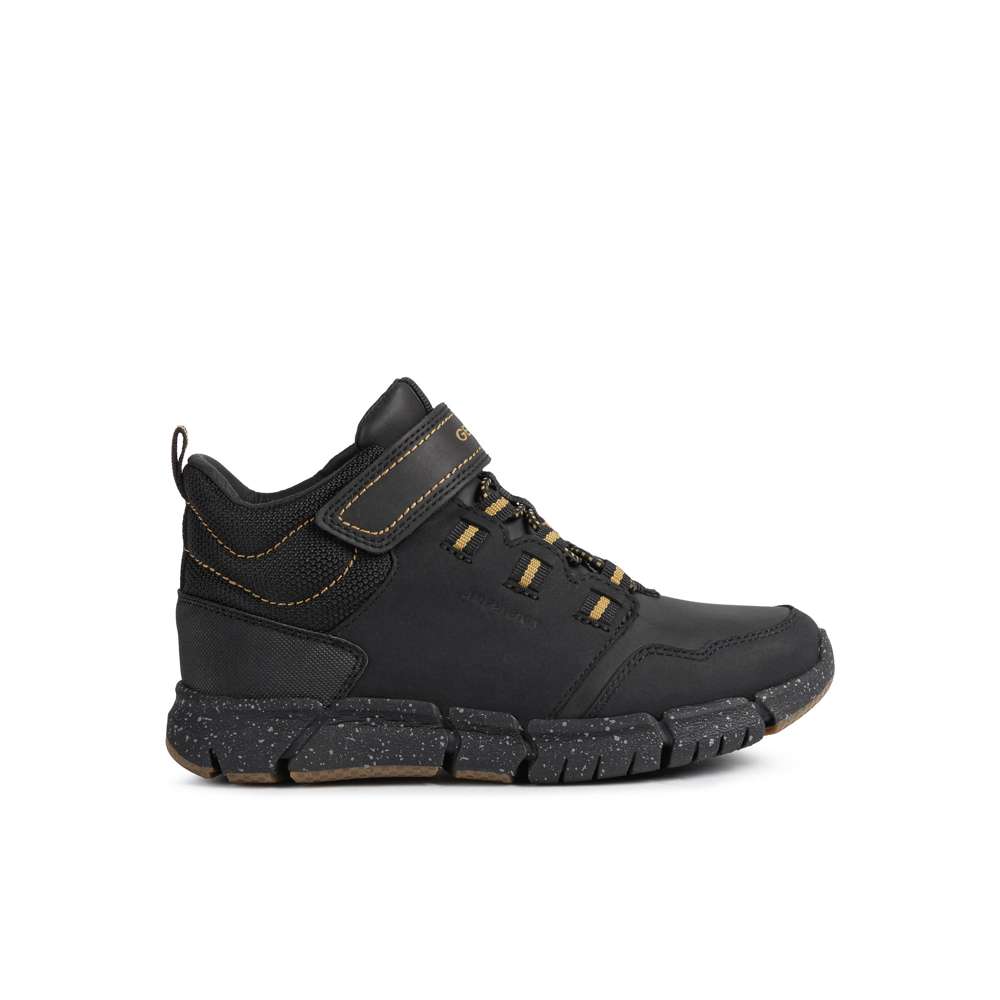 Geox J Flexyper B.B Abx A J949XA - C9241 Black/Dk Yellow Boots