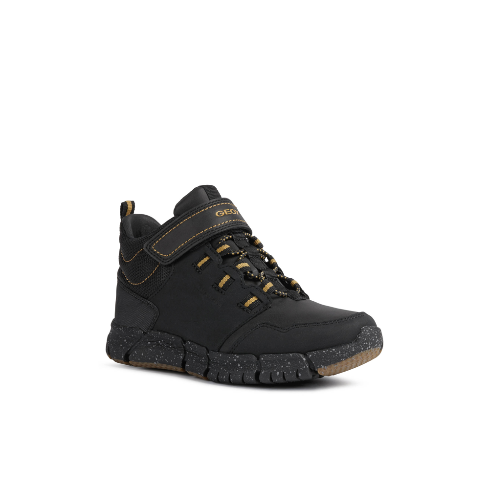 Geox J Flexyper B.B Abx A J949XA - C9241 Black/Dk Yellow Boots