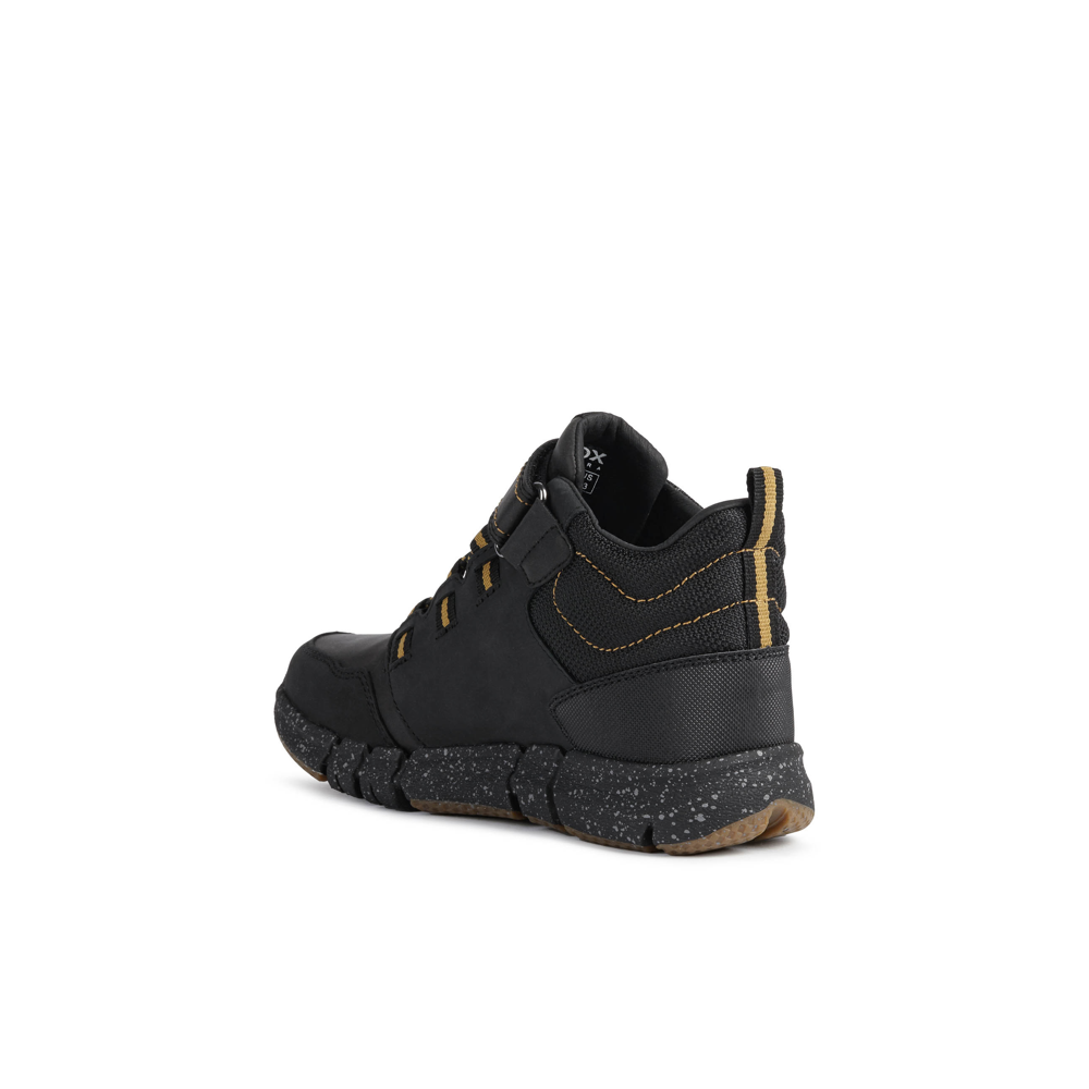 Geox J Flexyper B.B Abx A J949XA - C9241 Black/Dk Yellow Boots