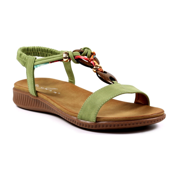 Lunar Brava - Khaki Sandals