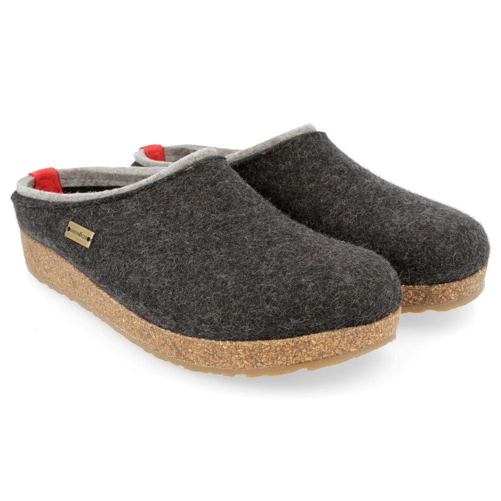 Haflinger Kris -  Graphite Slippers