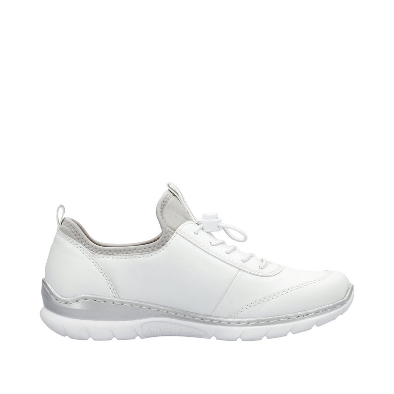 Rieker L3259 - White/Rose Casual