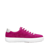 Rieker L59L1 - Fuschia/Silver Casual