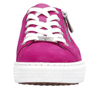 Rieker L59L1 - Fuschia/Silver Casual