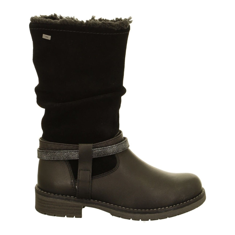 Lurchi Lia-Tex - Black Nappa Boots