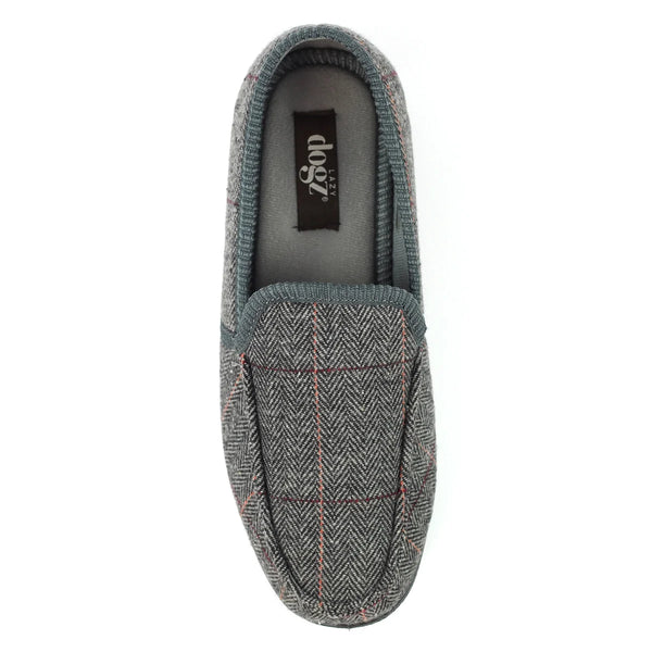 Lazy Dogz Eisenhower II KMD103 Slipper - Grey