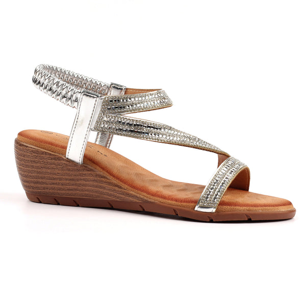 Lunar Darci - Silver Sandals