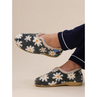 Lunar Daisy KLA021 Slipper - Grey