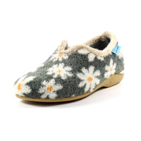 Lunar Daisy KLA021 Slipper - Grey