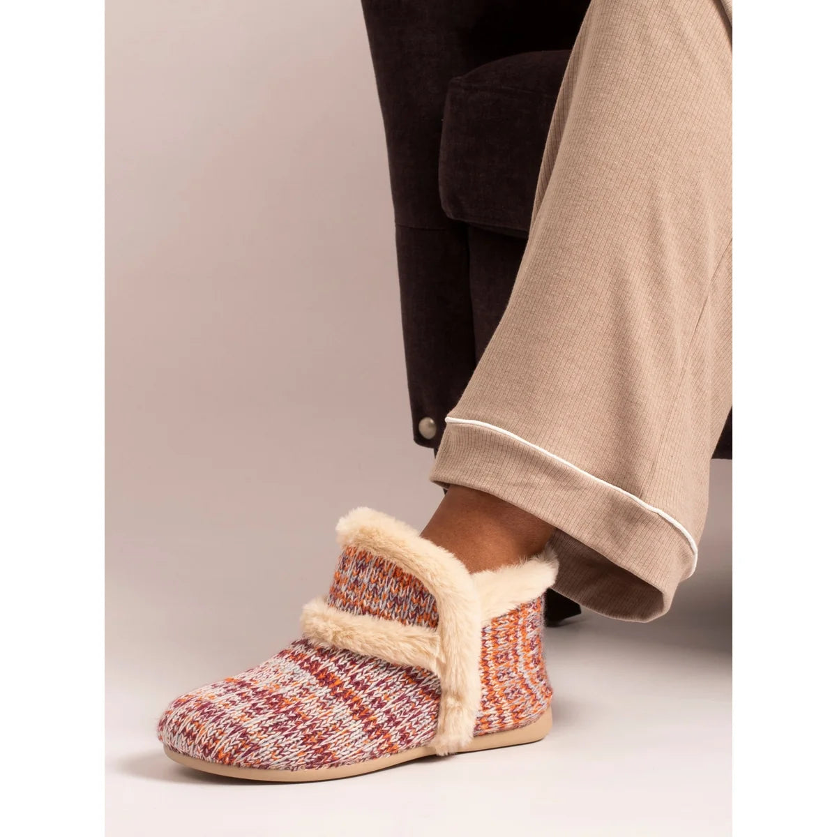 Lunar Fabia KLA262 Slipper - Pink