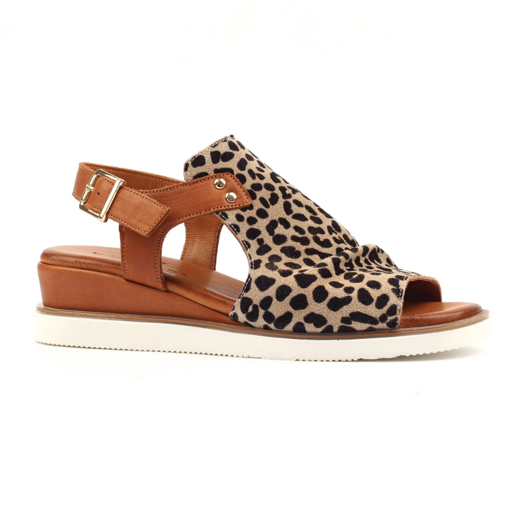 Lunar Steffi - Ocelot Sandals