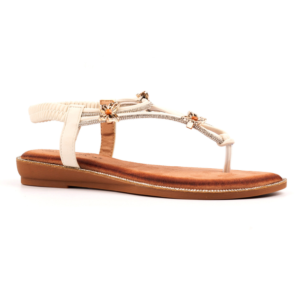 Lunar Zentara - White Sandals