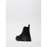 Fly London Metz - Black/Red Boots