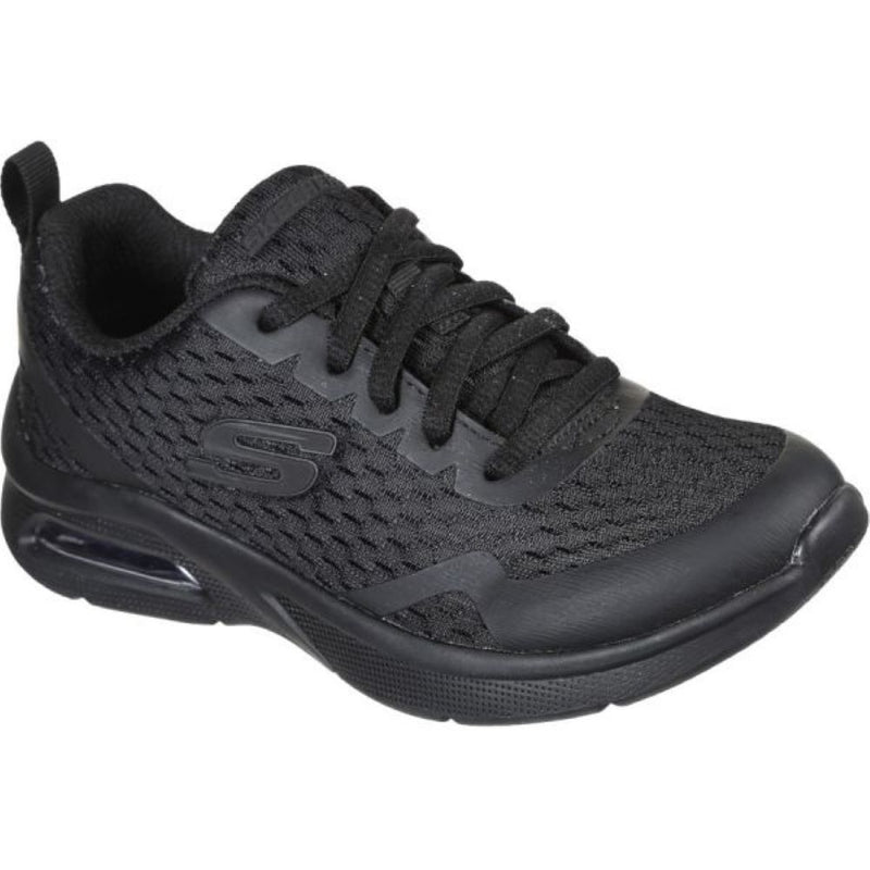 Skechers Microspec Max - Black Black Trainers