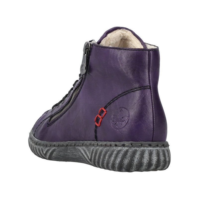 Rieker N0921 - Aubergine Boots