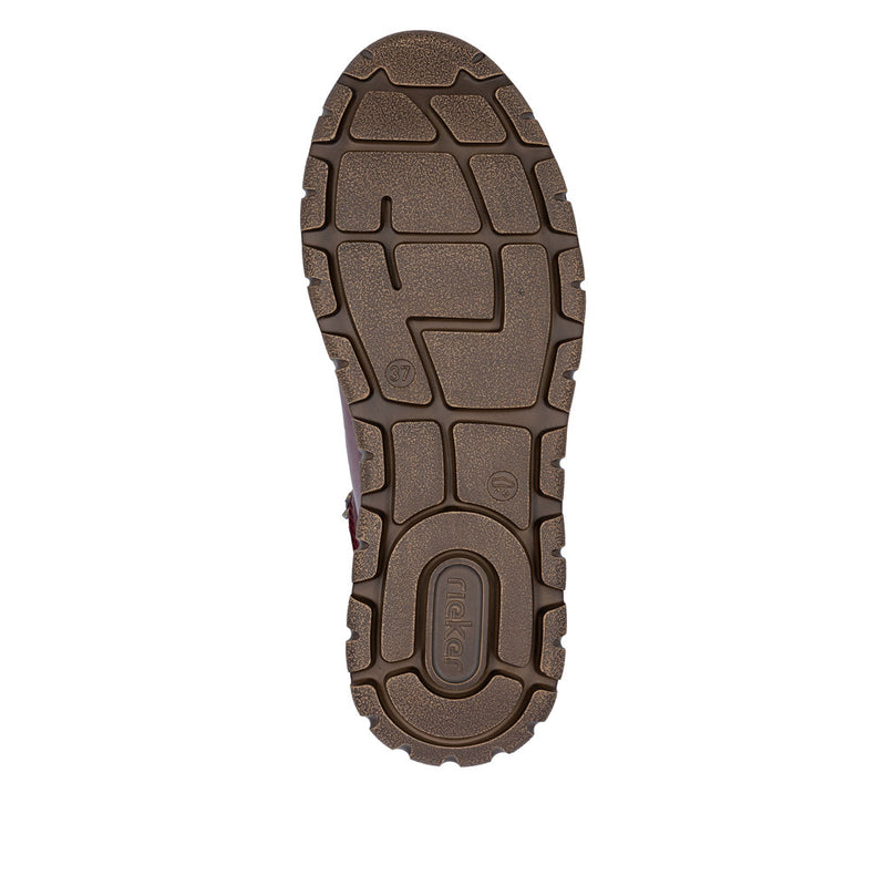 Rieker N1305-35 - Vino/Orange Multi Boots